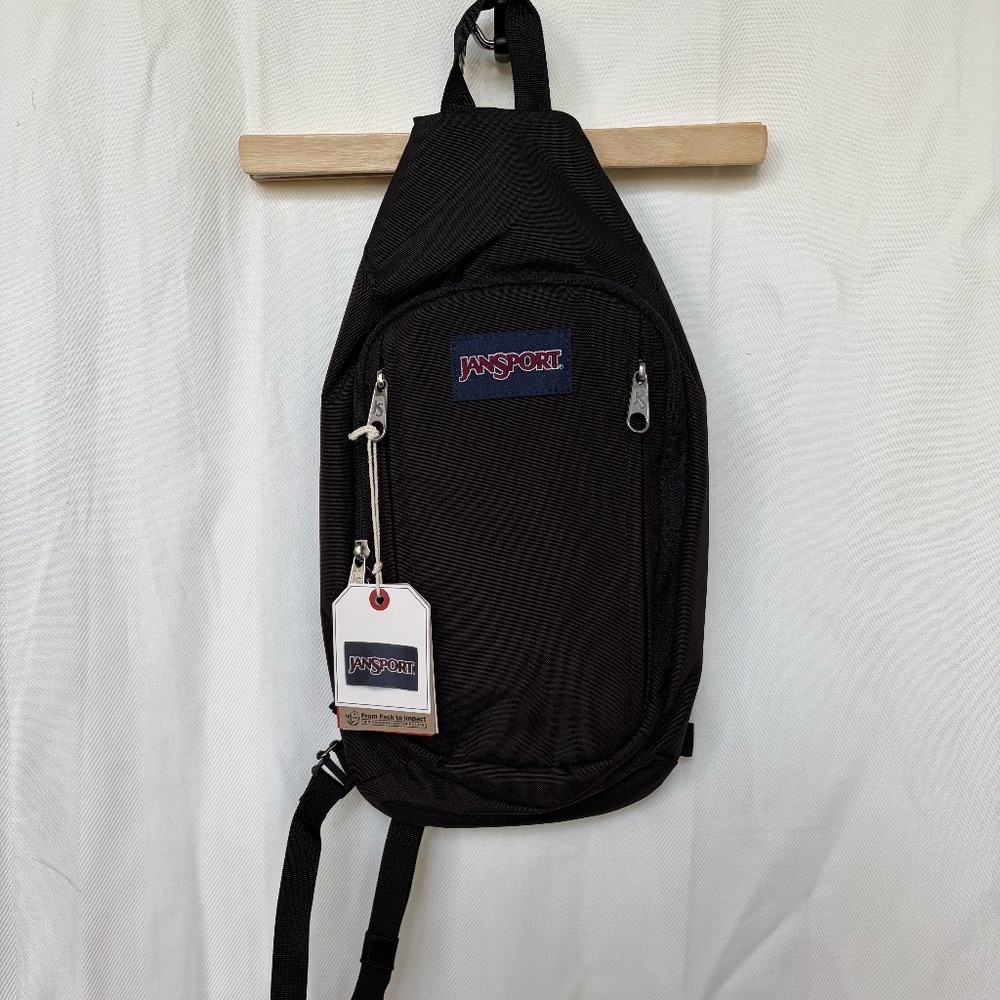 Jansport Move Sling crossbody backpack - black